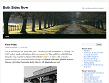 Tablet Screenshot of bothsidesnow.paulglover.net